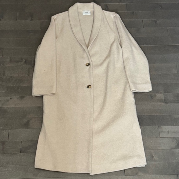 Wilfred Jackets & Blazers - Wilfred 100% Merino Wool Long Wool Coat Women's L
